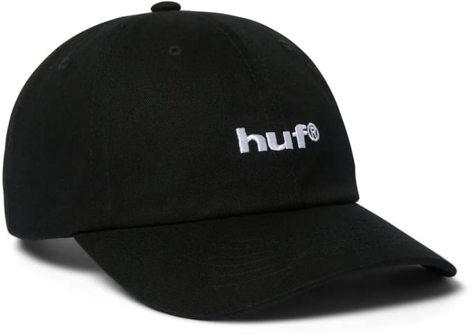 HUF 89 Embroidered 6 Panel Trend Caps / Skate Zwart