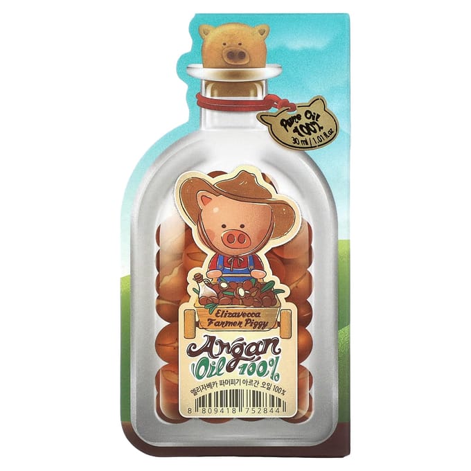 Elizavecca, Farmer Piggy, 100% Arganolie, 30 ml (30 ml) black