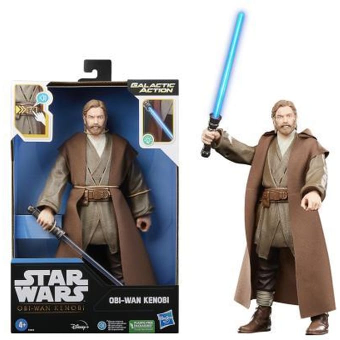 Hasbro Star Wars Obi-Wan Kenobi Galactic Action Obi-Wan Actiefiguren en superhelden