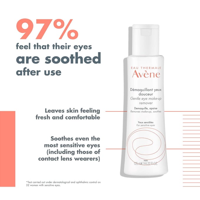 Avène Les Essentiels Milde make-upremover voor de ogen | Gevoelige 125 Vloeistof