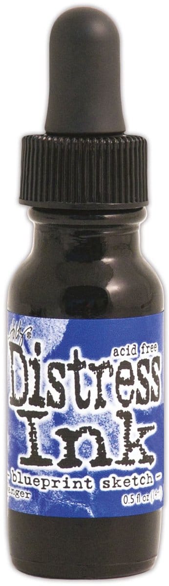 Ranger Distress Re- Inker 14 ml - blueprint sketch