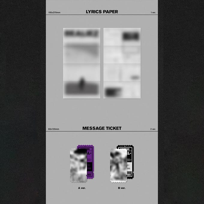 KANGDANIEL - REALISEER 4e minialbum RANDOM purple