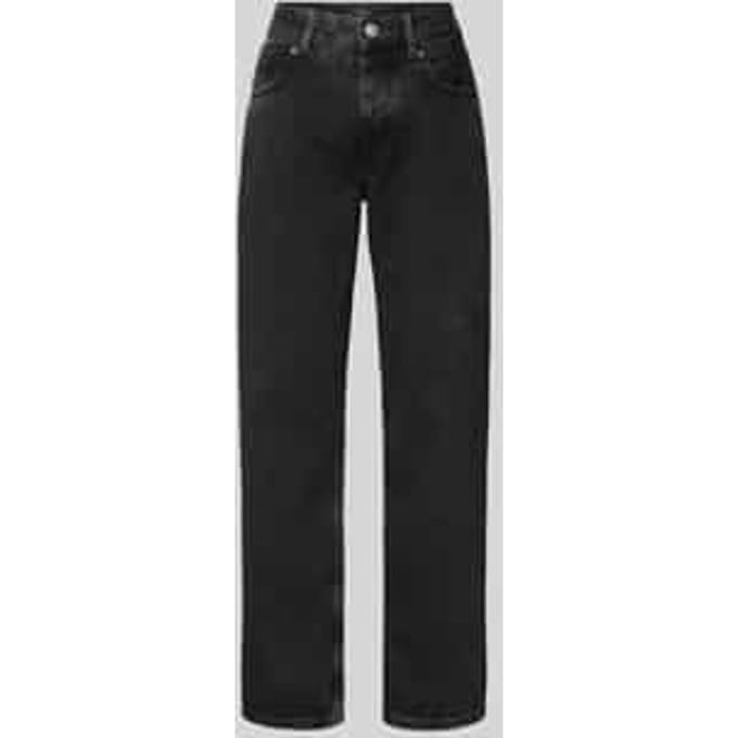 boyfriend fit barrel jeans van zuiver katoen model 'CRAFT'