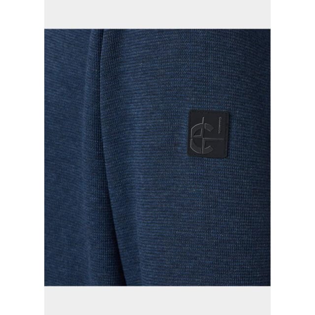 CASA MODA comfort fit sweat schipperstrui - blauw - donkerblauw