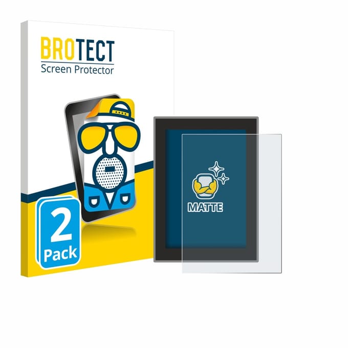 BROTECT - Screenprotector voor Volvo S90 (2018–2024) - Folie Beschermfolie matte 2 Stuks