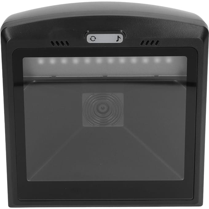 Handsfree Barcode Scanner Groot Scherm Desktop Automatische 2D QR Barcode Scanner voor Betaling gray