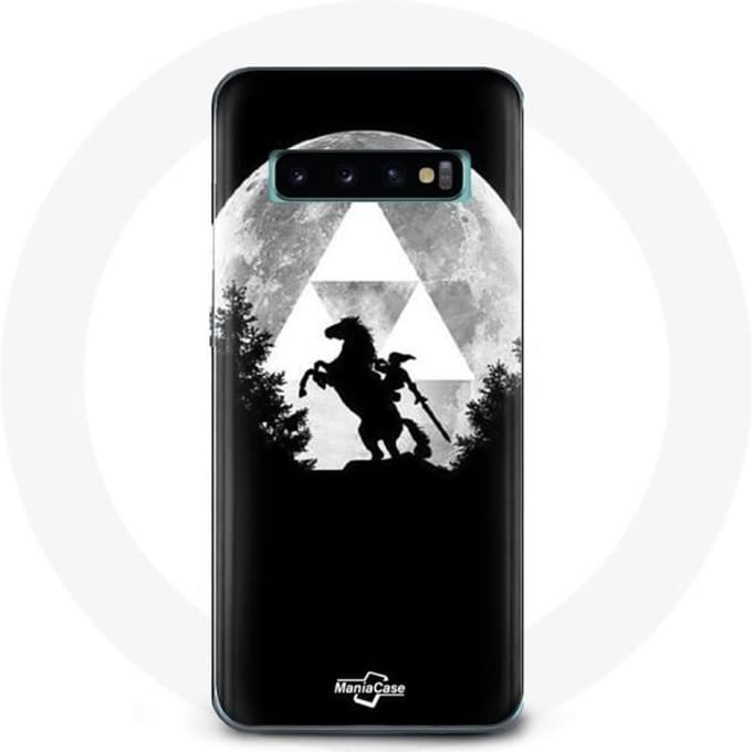 Hoesje voor Samsung Galaxy s10 plus Zelda Moon