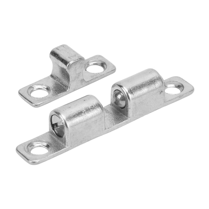Boot Deurvanger Gepolijst Roestvrij Staal 60mm Marinekwaliteit Deur Bal Spanning Roller Vanger voor Camper Boot Jacht white