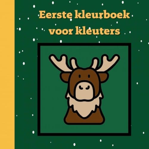 Eerste Kleurboek Voor Kleuters :: Winterpret - Mieke Stevens
