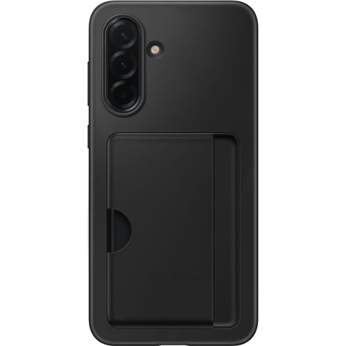Hoesje en etui mobiele telefoon Samsung achterkant met kaarthouder Galaxy A36 5G Zwart