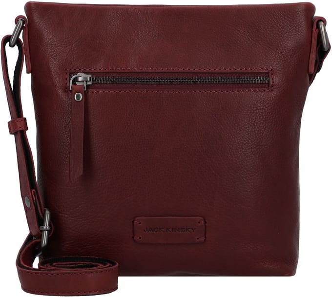Jack Kinsky Montreal Schoudertas Leer 19 cm - Dames - rot