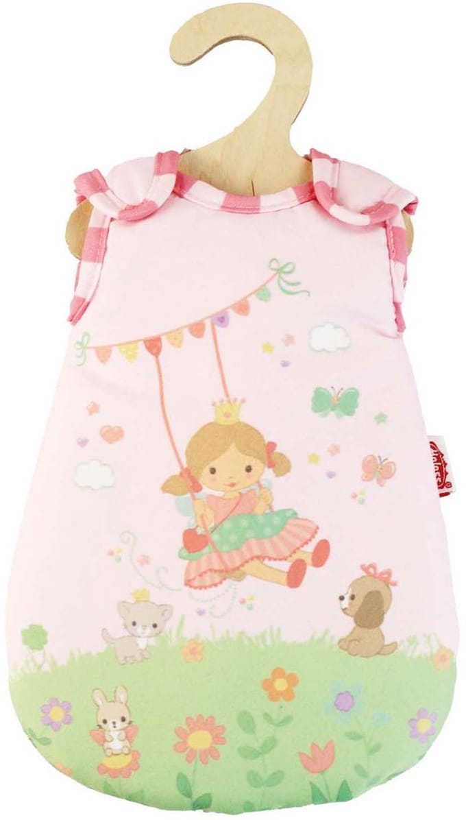 Heless poppenslaapzak prinses Emily 20-25 cm roze babypop accessoire.