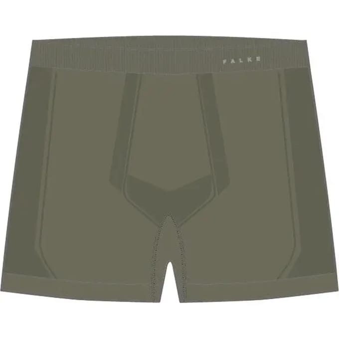 FALKE Warm Boxer sneldrogend functioneel materiaal functioneel ondergoed heren groen - maat S