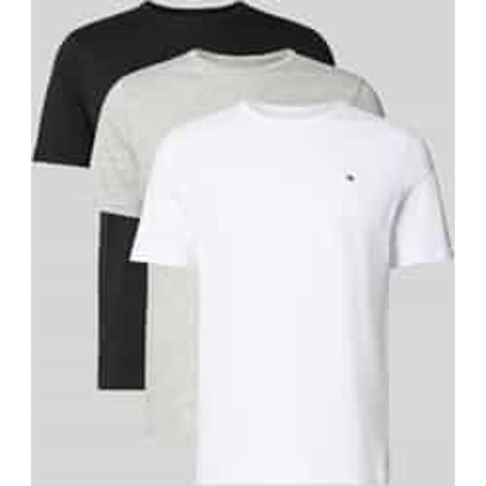 T-shirt Set van puur katoen in Set van 3