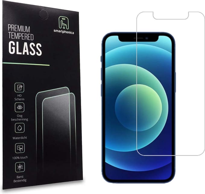Smartphonica iPhone 12 Mini screenprotector van glas met notch geschikt voor iPhone 12 Mini