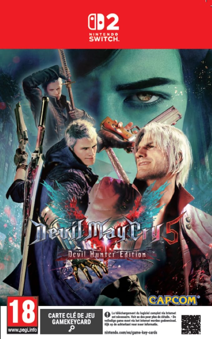Nintendo Switch 2 Switch 2 Devil May Cry 5 - Devil Hunter Edition Games