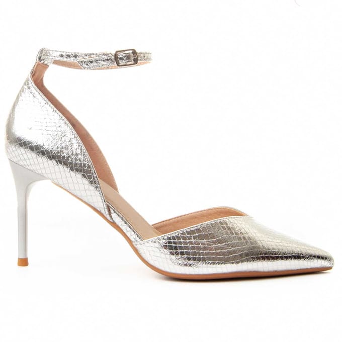 Montevita hakschoen Festshoe6 In Zilver