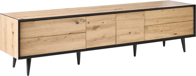 SILVERTON - TV-meubel - Lichtbruin - MDF