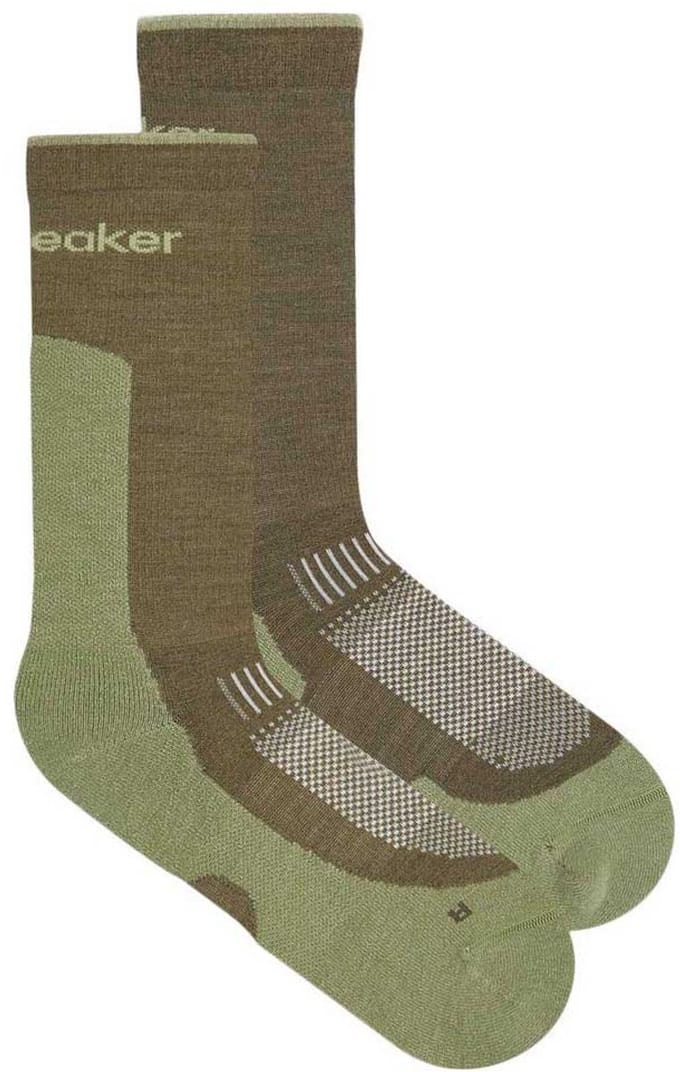 Icebreaker Heren Wandelsokken Light Cushion Groen