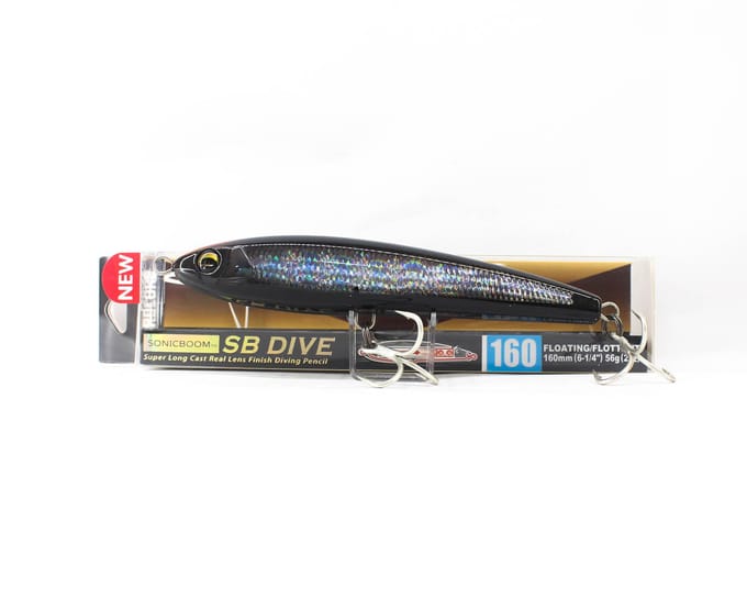 Yo Zuri Duel Sonic Boom SB Dive 160F Leurre Flottant F1251-HSBL (1908) gray