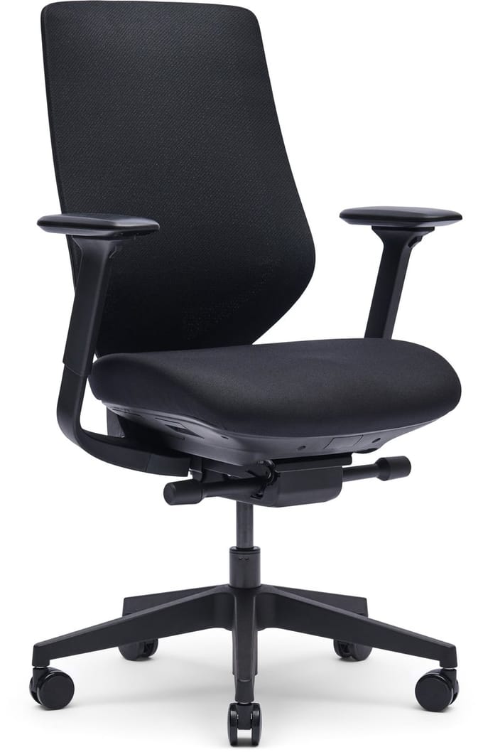 Yasmin bureaustoel, Pure Black