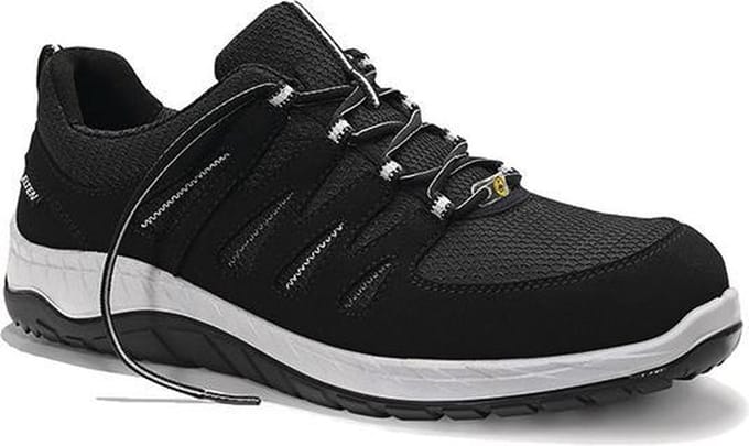 Elten Maddox Black-Grey Low S3 ESD 729461 - Zwart/Grijs - 44