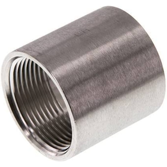 1 1/4'' NPT RVS Ronde Sok 16 Bar