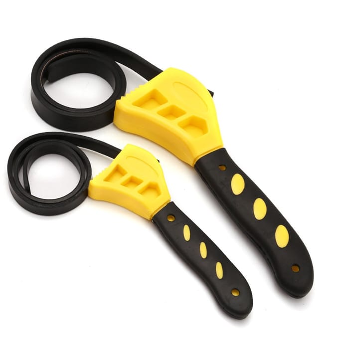 Bandensleutel set 2 stuks – 6" en 8", universeel verstelbaar tot Ø150mm
