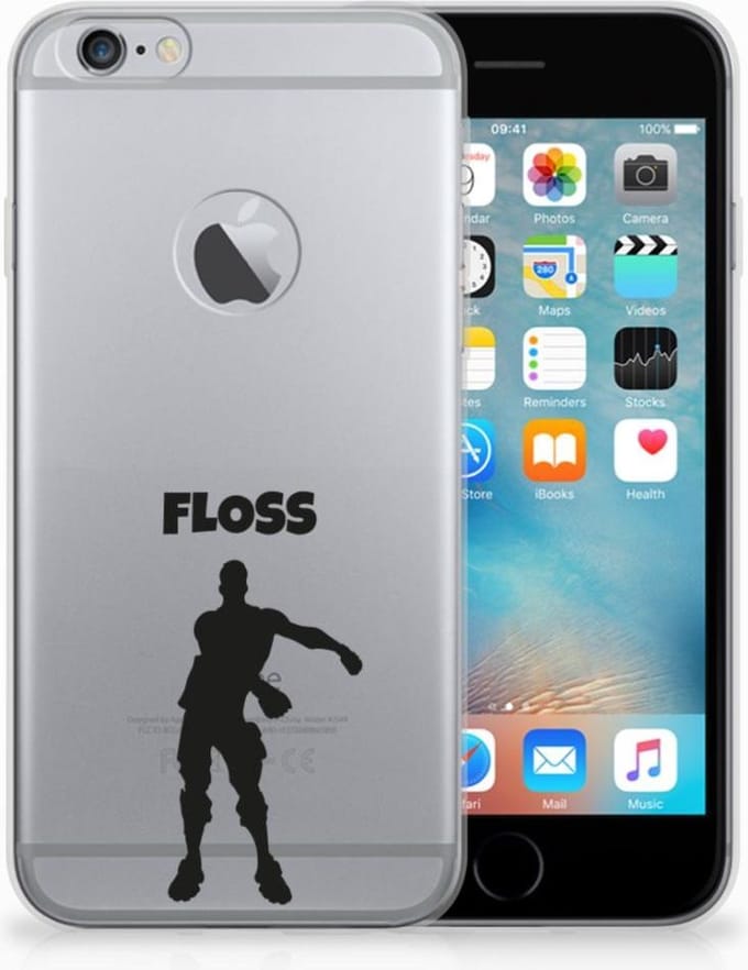 Apple iPhone 6 Plus | 6s Plus Telefoonhoesje met Naam Floss