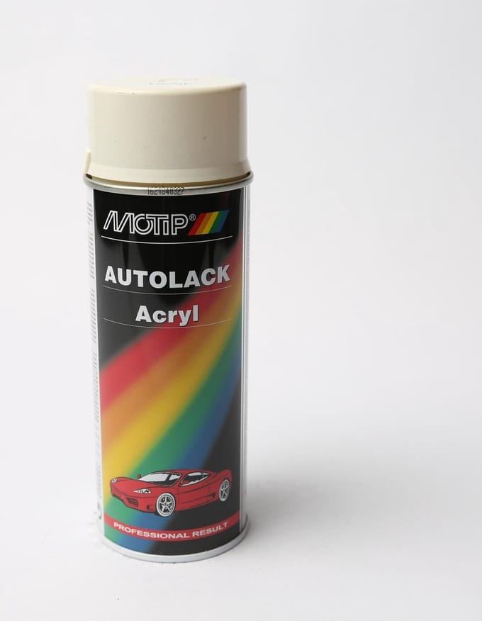 Motip 45784 - Autolak spuitbus - Wit - 400ml