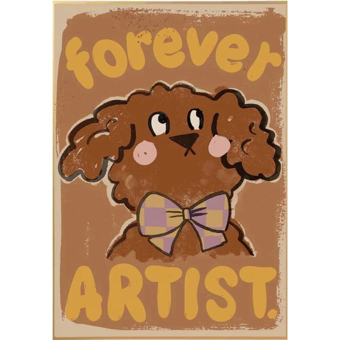 Studio loco poster labrapoodle 50 x 70 cm