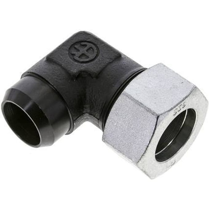 38S & 44mm Gefosfateerd Stalen L-Vorm Snijringkoppeling Lasverbinding 315bar ISO 8434-1