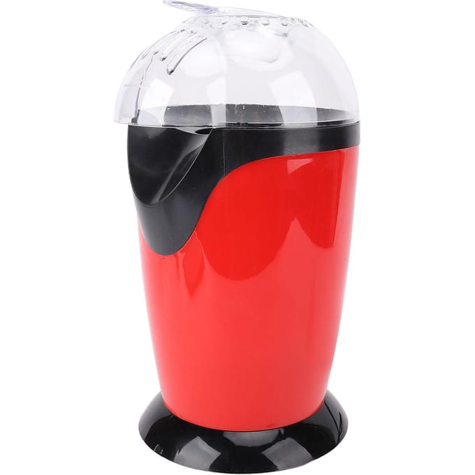 Hete Lucht Popcorn Maker Hoge Pofkans Elektrische Popcorn Machine voor Thuisgebruik L red