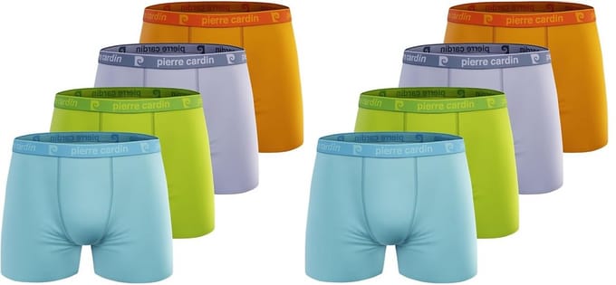 Pierre Cardin - Heren Boxershorts - 8-pack - katoen - multicolor edition - maat M