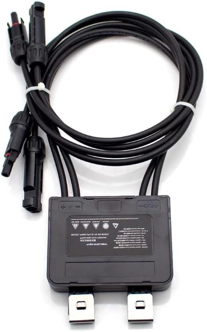 Zonnepaneel Optimizer - Energie Regulator - Productiviteit Verhogen - Intelligente Optimalisatie - 800W - Grijs