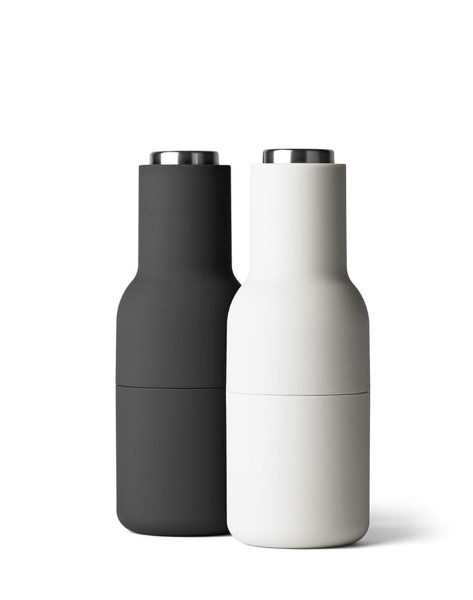 Audo Copenhagen Bottle Grinder Peper- En Zoutmolen Ash/Carbon Staal
