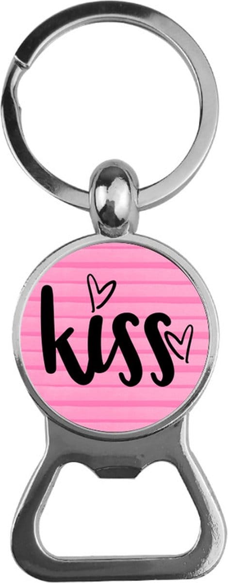 Bieropener Glas - Kiss
