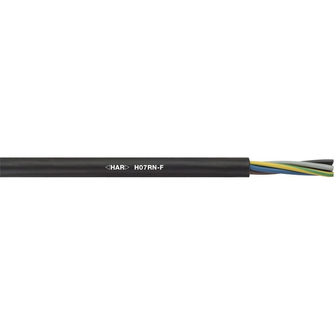 Heavy Duty H07RN-F 4G35 Rubber Powerkabel - 16001143 [2 Meters]