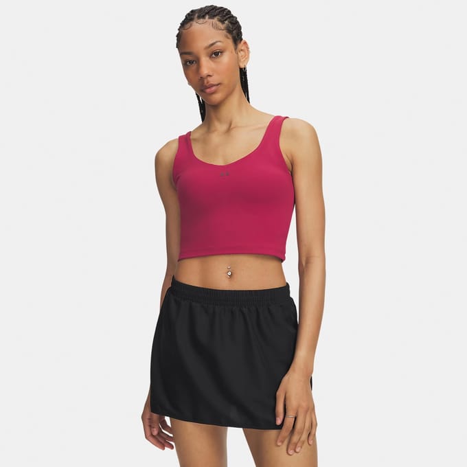 Under Armour Motion Mouwloos T-shirt Roze L Vrouw