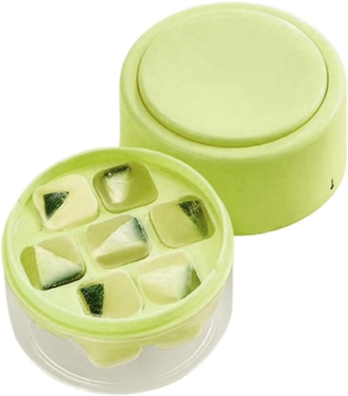 IJsmachine Vriezer - Kleine Bak - Dranken Koelen - Eenvoudige Eject - 7.6x7.3 cm - Groen