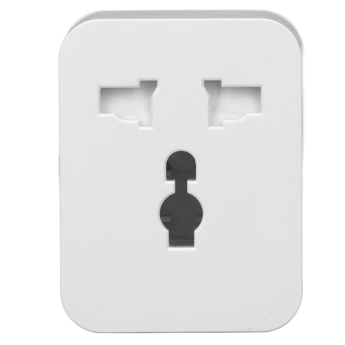 Slimme Stekker 15A PC 2.4G WiFi Bluetooth Stopcontact met Schema Timer Functie Spraak- en APP-bediening AC