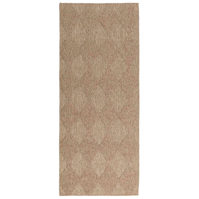 vidaXL - Binnen- - en - buitenkleed - AGIRA - Naturel - 200 - x - 80 - cm - Polyester