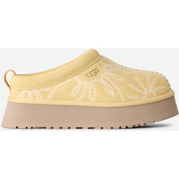 UGG® Tazz Botanic in Muted Mustard, Size 4, Polyester/Wool