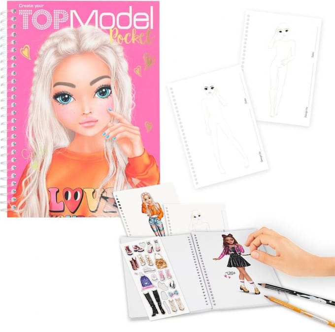 Depesche - TOPModel pocket kleurboek