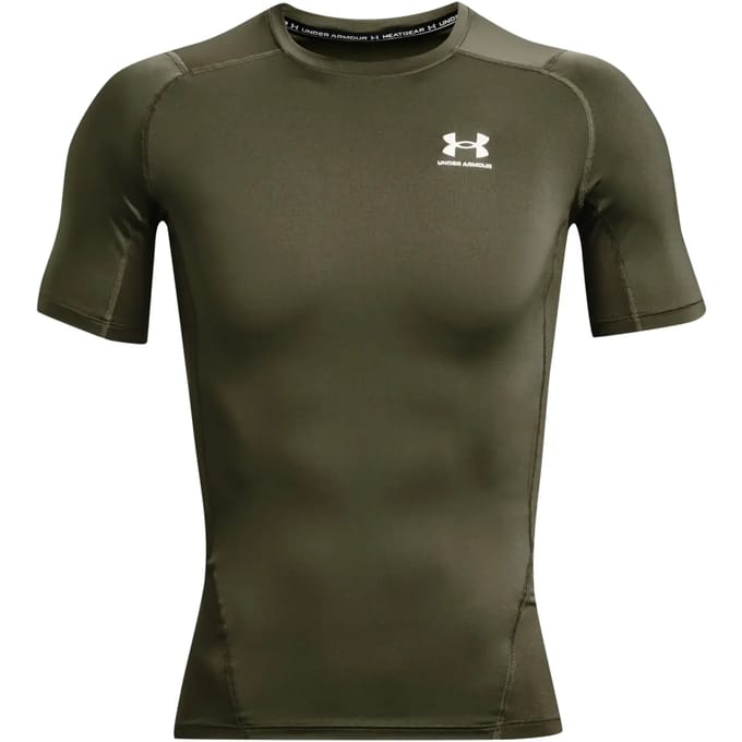Under Armour Baselayer Hg Comp Ondergoed Shirt Groen K390
