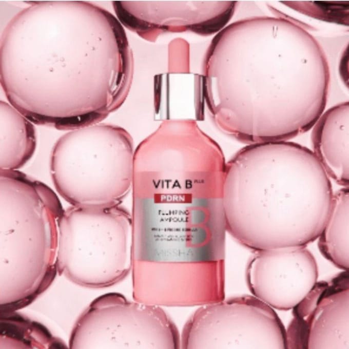 MISSHA Vita B Plus PDRN Plumping Ampoule 30ml pink