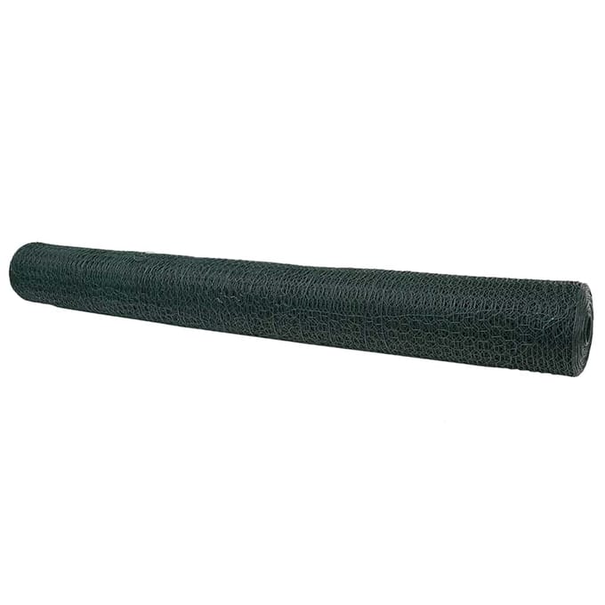 vidaXL - Hexagon - Hek - 1,4 - x - 100 - m - PVC - Groen