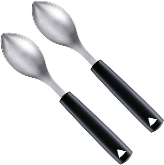 Triangle Quenelle Lepelset 8 cm – Perfectie in Presentatie – Duurzaam Ontwerp