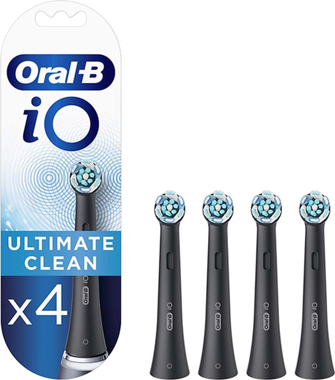Oral-B iO Ultimate Clean 4210201342809, 4 stuk(s), Zwart, Oral-B iO