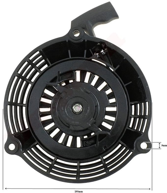 Trekstarter passend op HONDA GCV160 ( 28400-Z0L-V20ZA ) BLACK 9mm